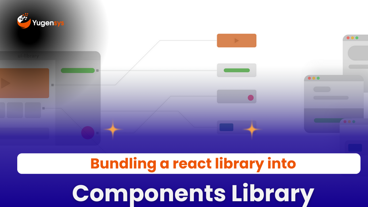 Bundling a react library into a components library